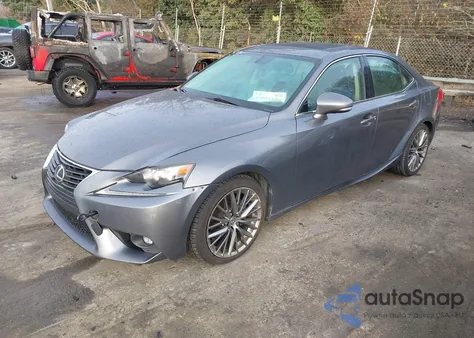 2015 Lexus Is 250 из США, поврежденный, VIN JTHCF1D21F5025836